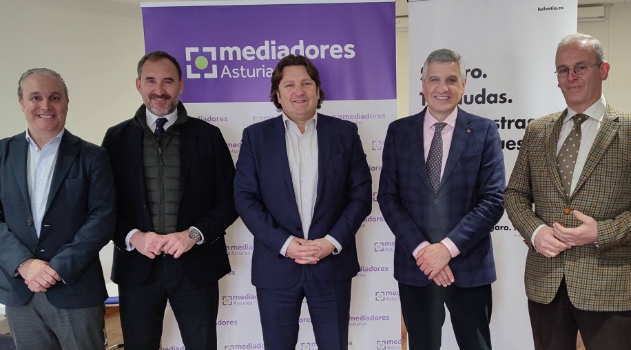 Encuentro institucional Mediadores Asturias y Helvetia Seguros